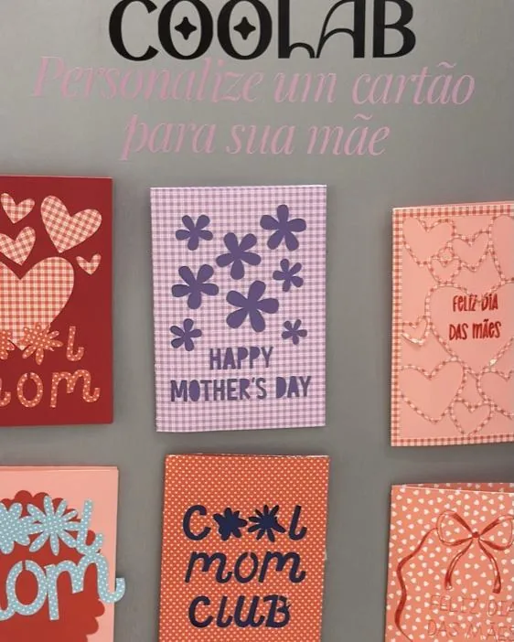 Cartões do Cool Mom Club para personalizar